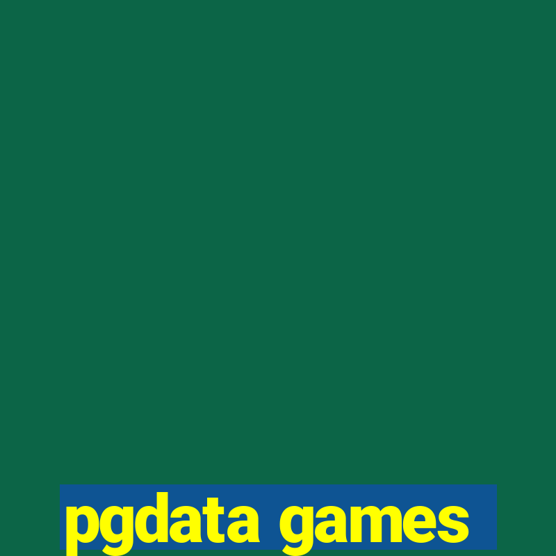 pgdata games